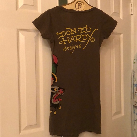 🌺Don.Ed Hardy Designs by by Christian Audigier T - Picture 4 of 5